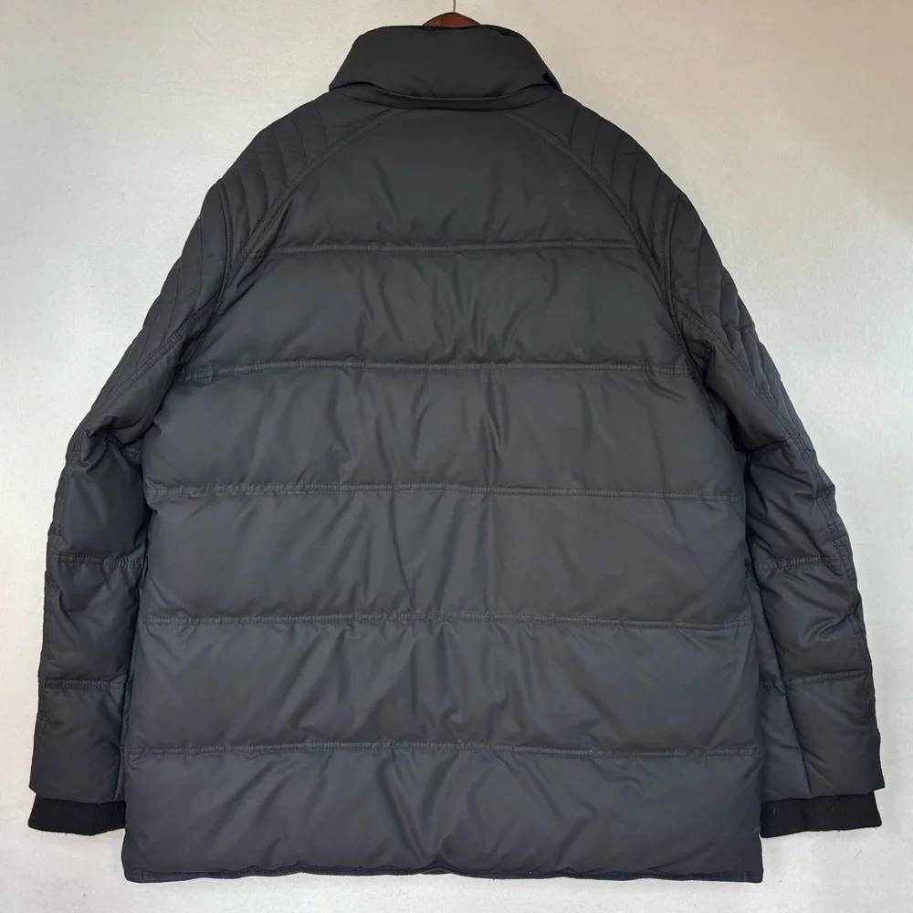 ANDREW MARC x RICHARD CHAI Down Puffer Coat Jacket Black Waterproof NEW Men's XL